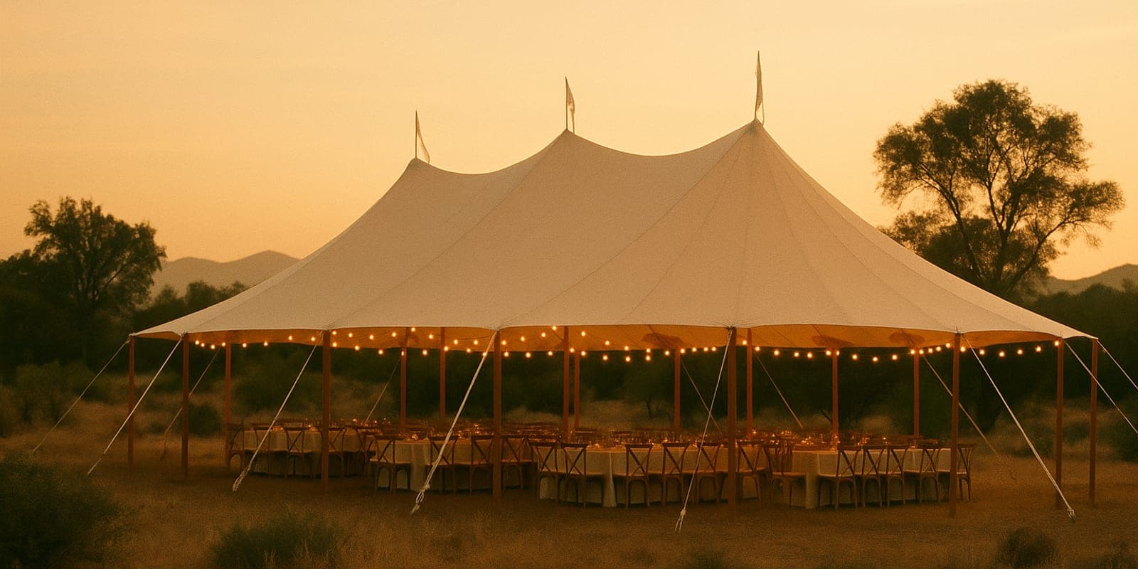 Dance Floor Rentals setting near Scottsdale, AZ