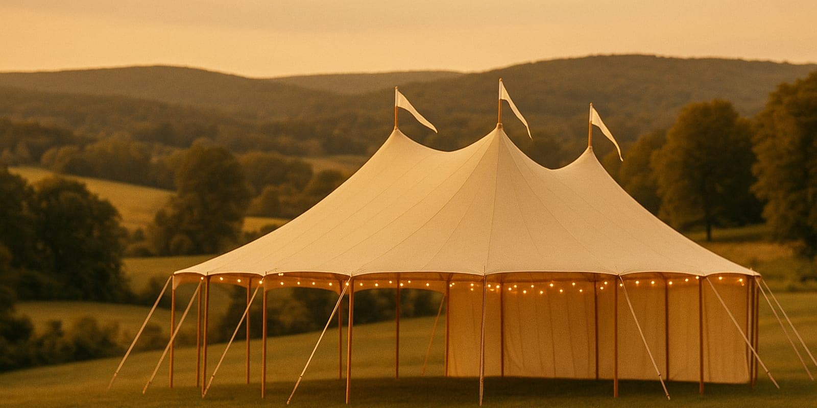 Party & Event Rentals setting near Hartford, CT