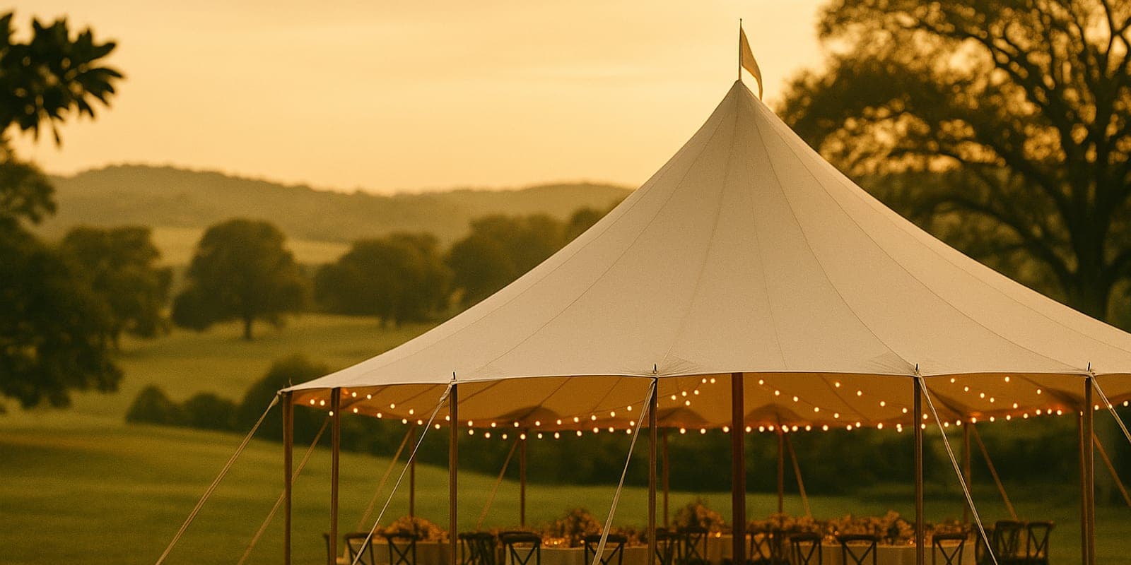 Event Lighting Rentals setting near Wilmington, DE