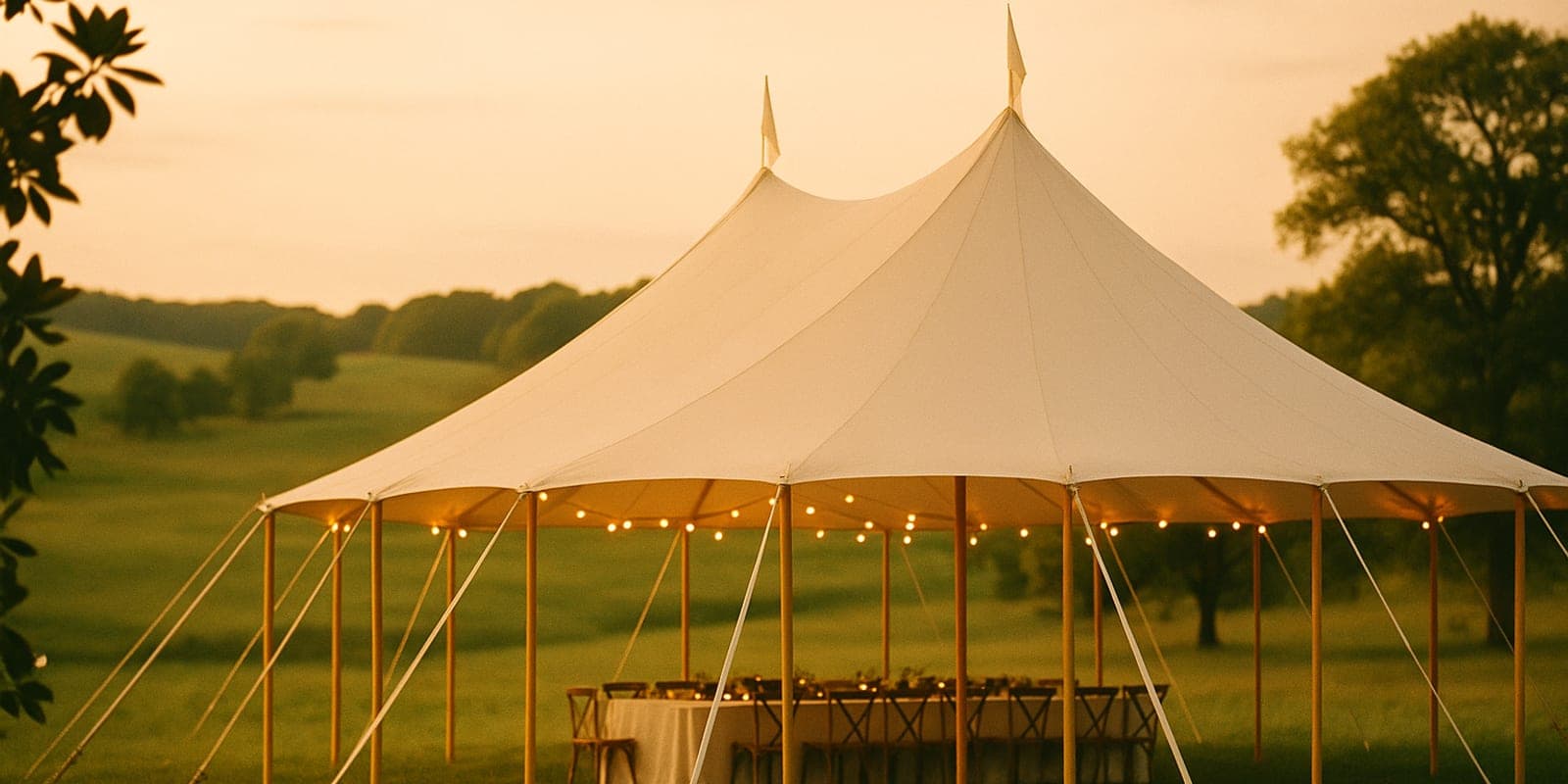 Party & Event Rentals setting near Lexington, KY