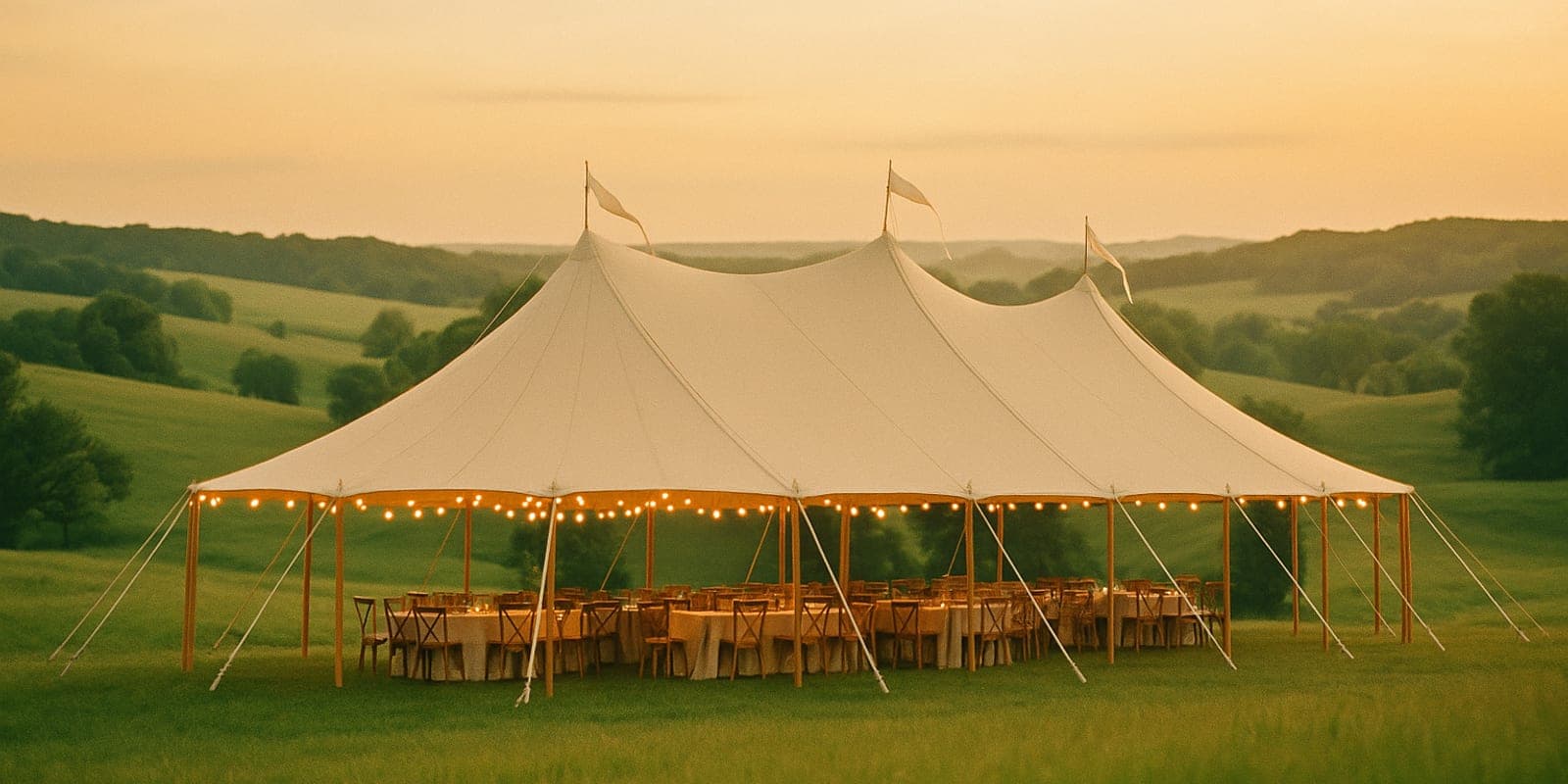 Party & Event Rentals setting near Louisville, KY