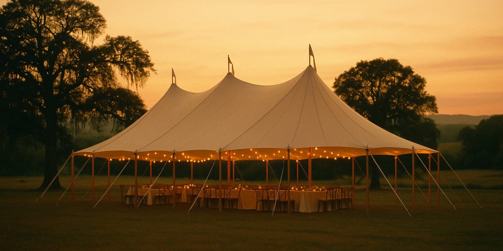 Party & Event Rentals setting near Baton Rouge, LA