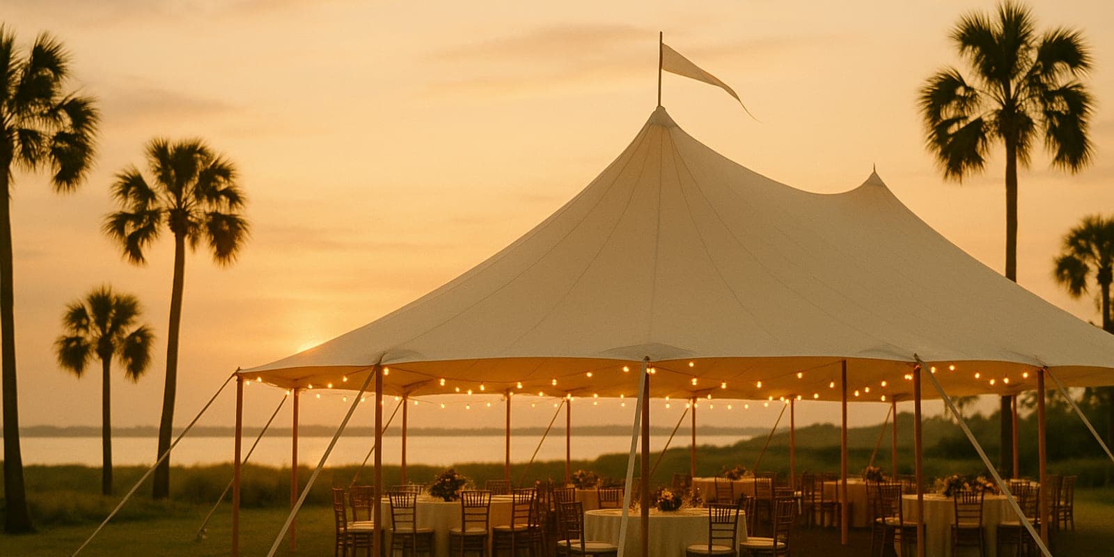 Party & Event Rentals setting near New Orleans, LA