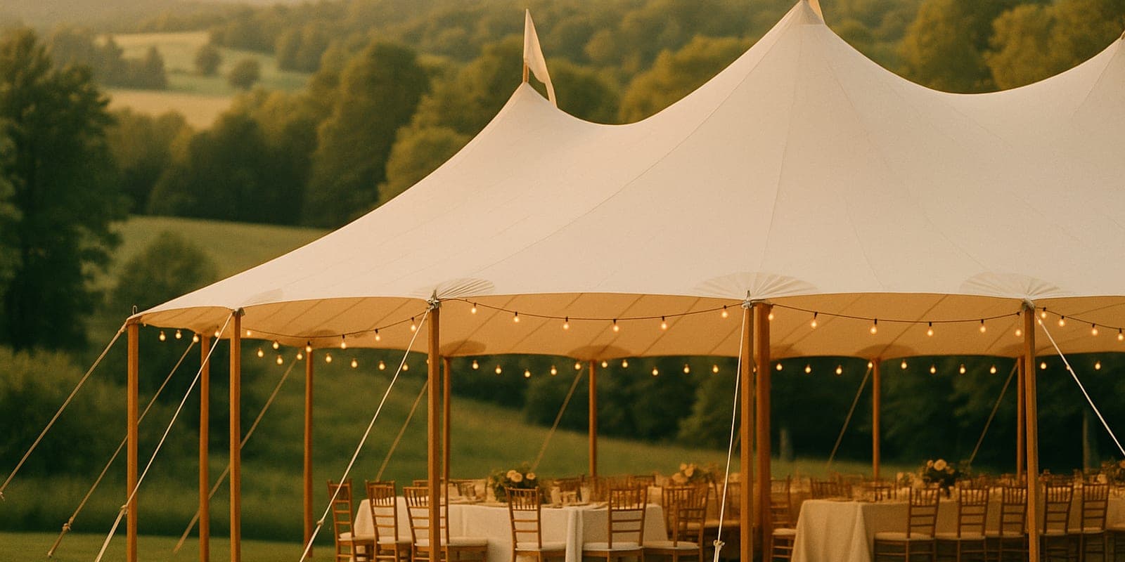 Party & Event Rentals setting near Portland, ME