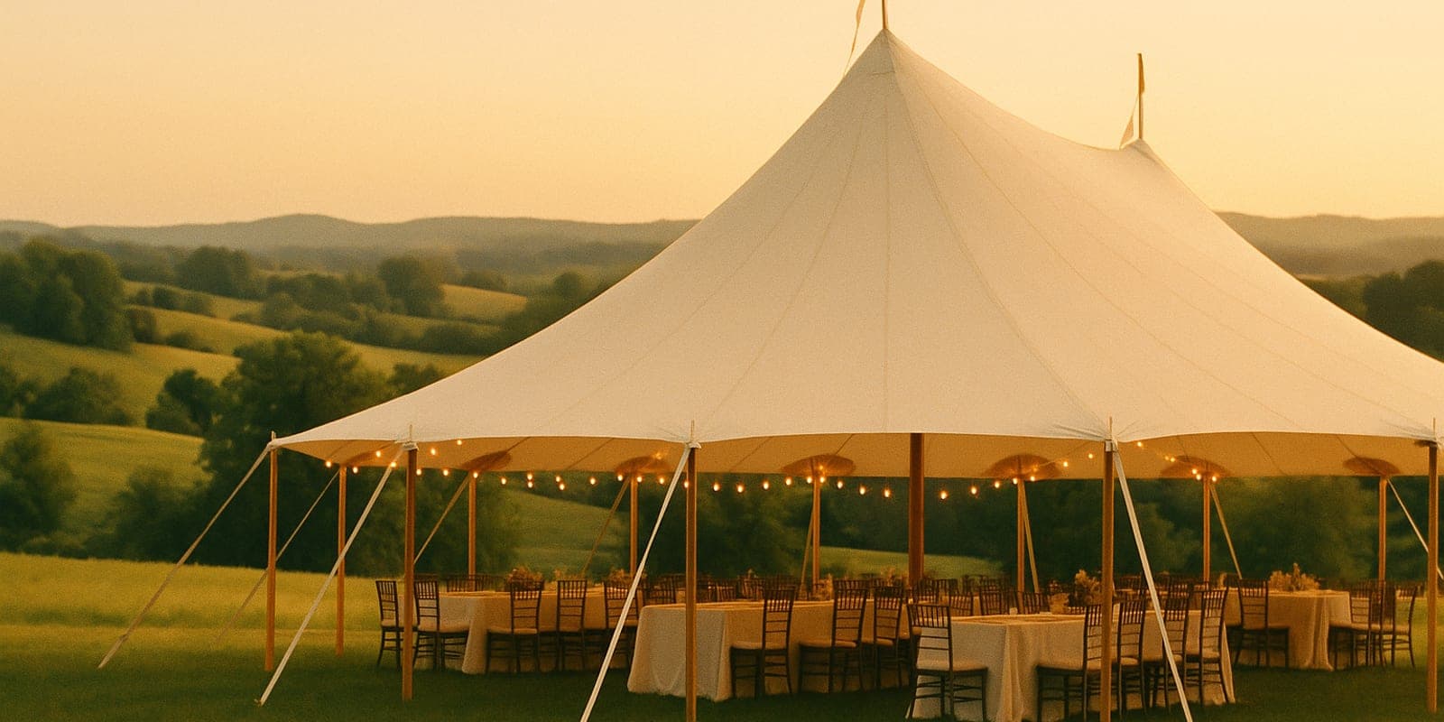 Party & Event Rentals setting near Minneapolis, MN