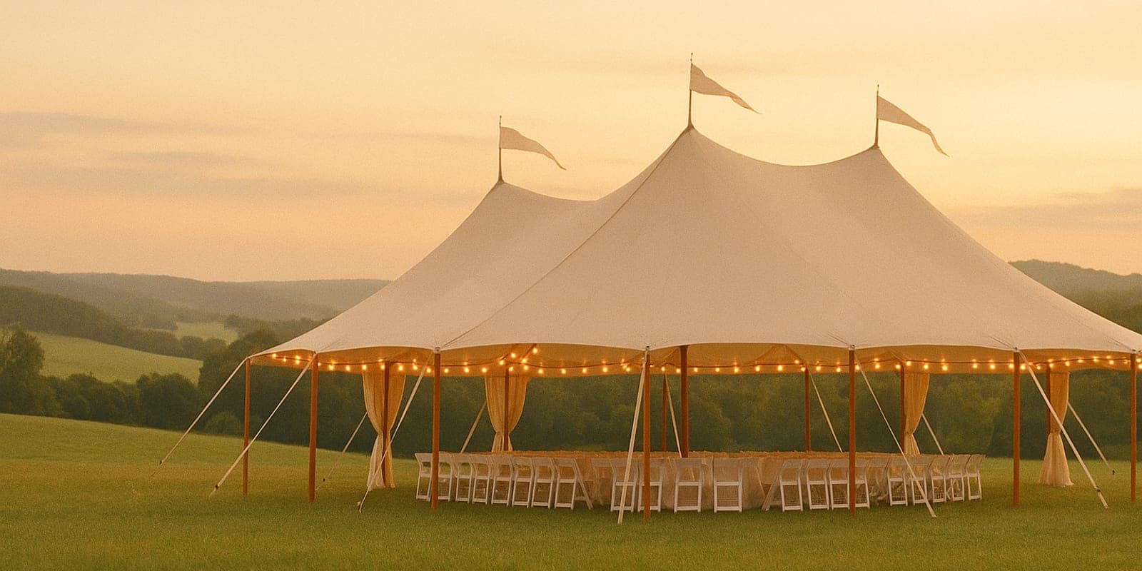 Event Lighting Rentals setting near St. Louis, MO