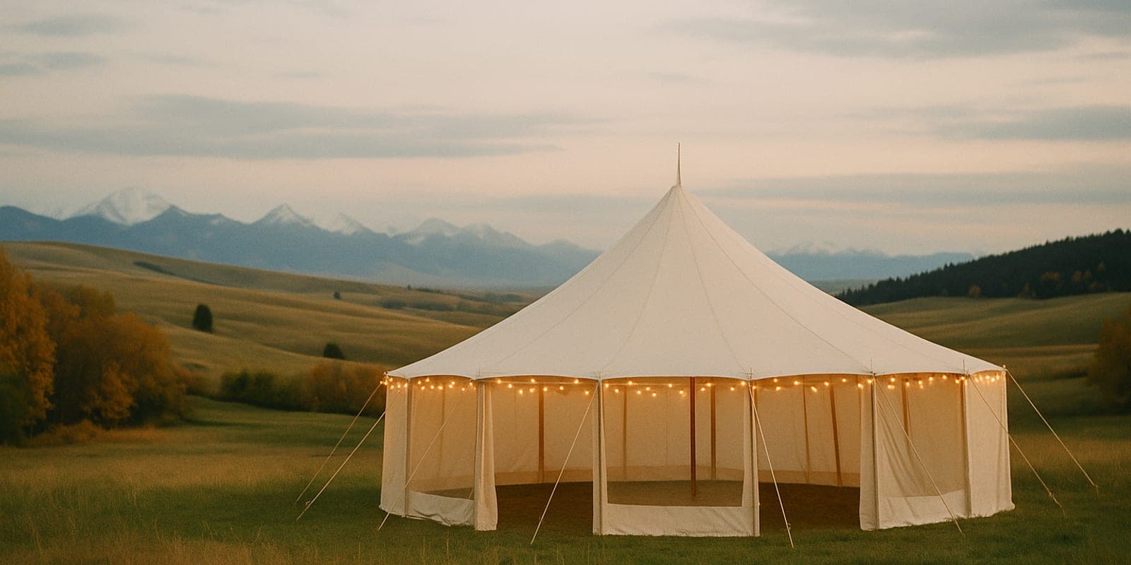 Party & Event Rentals setting near Bozeman, MT