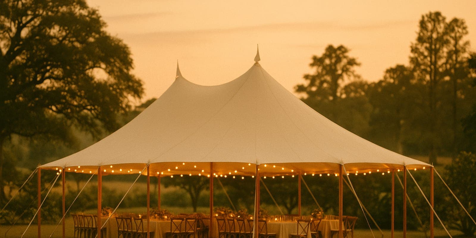 Party & Event Rentals setting near Durham, NC