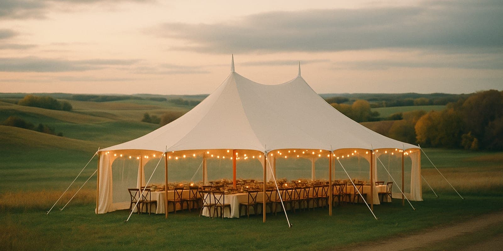 Party & Event Rentals setting near Fargo, ND