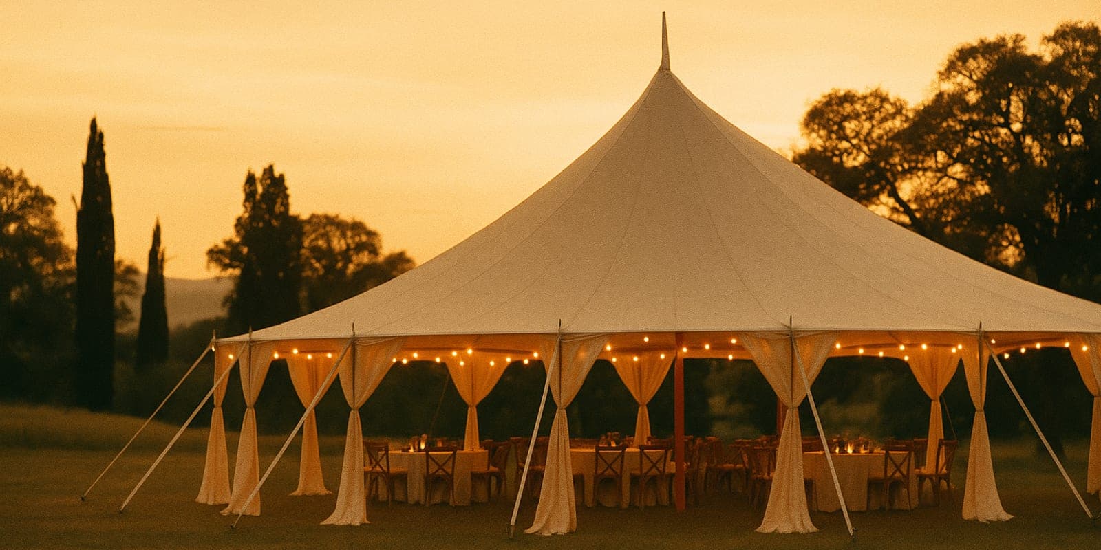 Tent Rentals setting near Henderson, NV