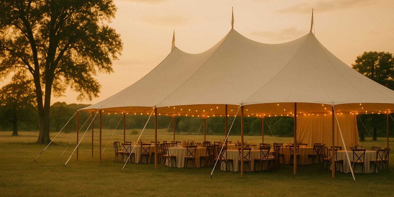 Party & Event Rentals setting near Tulsa, OK