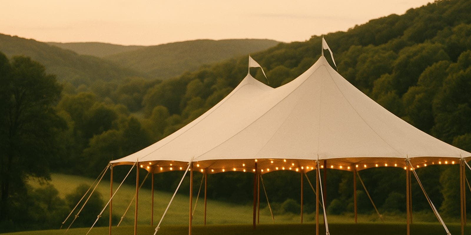 Party & Event Rentals setting near Pittsburgh, PA