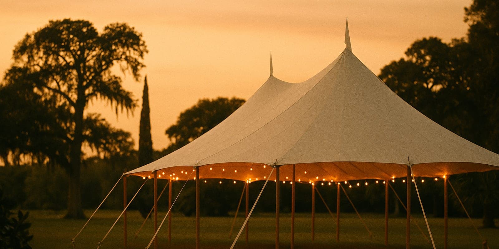 Party & Event Rentals setting near Charleston, SC