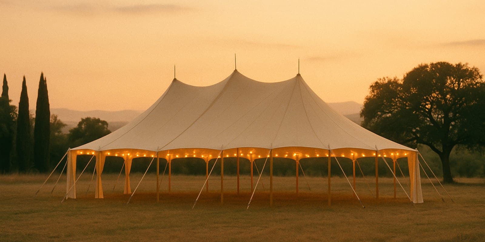 Party & Event Rentals setting near El Paso, TX