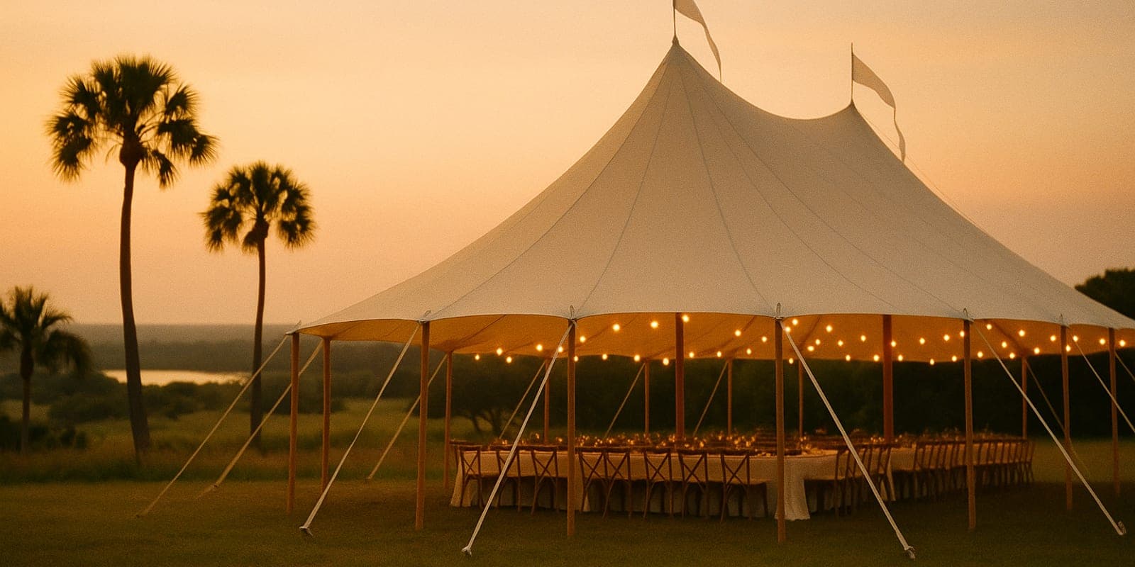 Party & Event Rentals setting near San Antonio, TX
