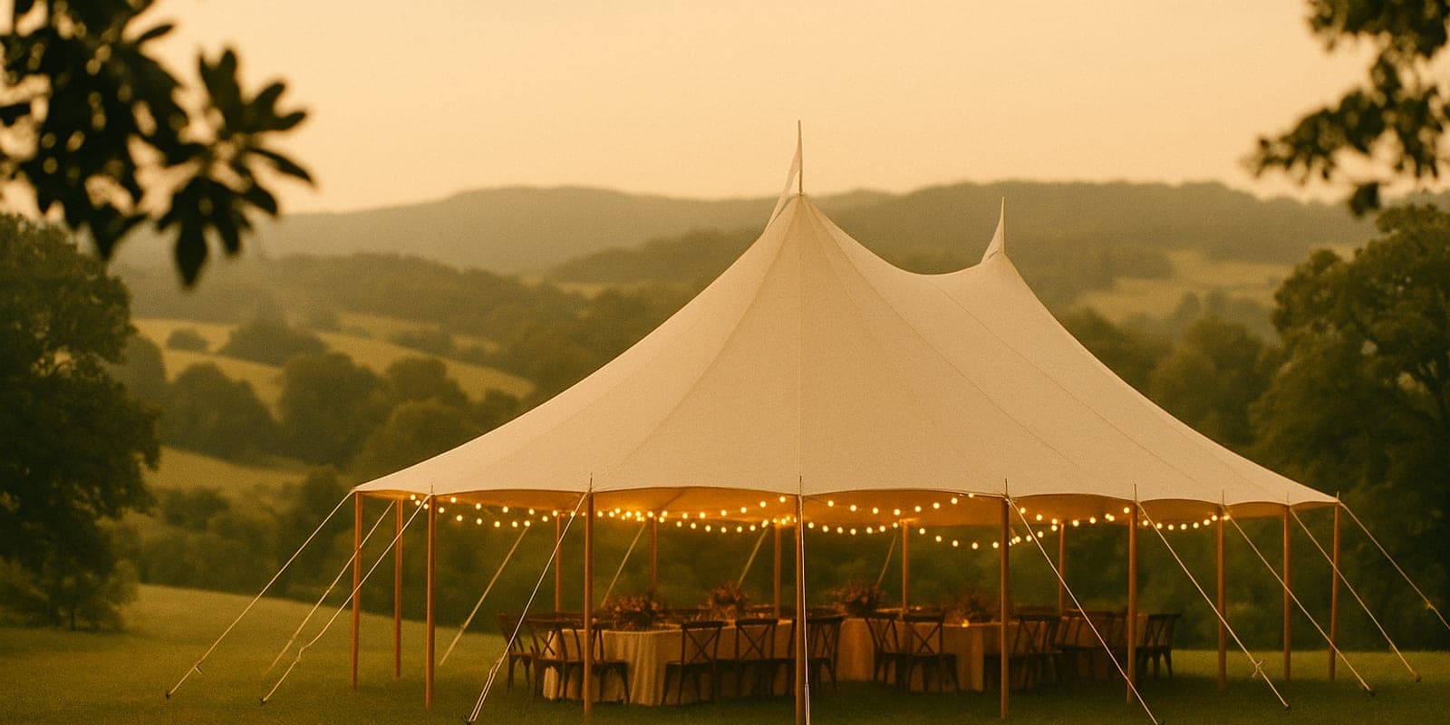 Event Lighting Rentals setting near Charleston, WV